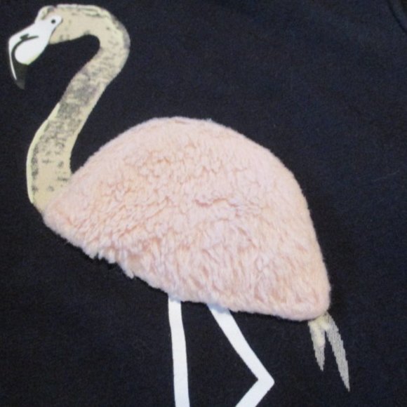 Bundle 3 for $15 - Navy Blue Flamingo Sweatshirt - Picture 3 of 3